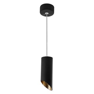 Светильник потолочный DL3054 на подвесе MR16 35W 230V, черный, золото 55x130