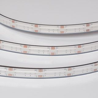 Светодиодная лента герметичная CSP-PFS-X540-12mm 24V RGB (15 W/m, IP68, TWP100, 5m)