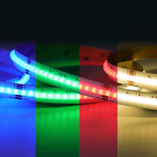 Светодиодная лента DL-COB 784led, 24V, 11Вт/м, IP20, RGB+Warm White
