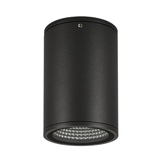 Светильник LGD-FORMA-SURFACE-R90-12W Warm3000 (BK, 44 deg, 230V) (Arlight, IP54 Металл, 3 года)
