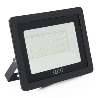 Прожектор светодиодный, 2835 SMD, 50W 6400K  AC230V/50Hz IP65, черный в компактном корпусе