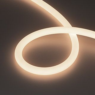 Светодиодная лента герметичная MOONLIGHT-TOP-M768-D18mm 24V White-MIX 360deg (14.4 W/m, IP65)