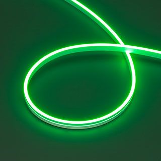 Светодиодная лента герметичная MOONLIGHT-SIDE-A168-4x10mm 24V Green (7.2 W/m, IP65, 5m, wire x2)