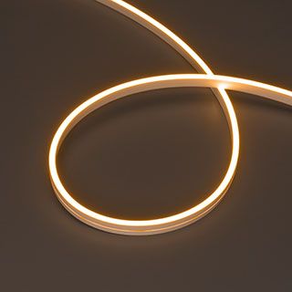 Светодиодная лента герметичная MOONLIGHT-SIDE-A168-4x10mm 24V Warm2300 (7.2 W/m, IP65, 5m, wire x2) 