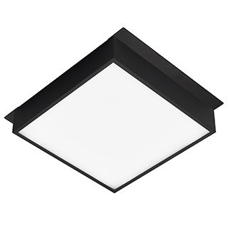 Светильник DL-GRIGLIATO-S190x190-24W Day4000 (BK, 100 deg, 230) (IP40 Металл, 5 лет)