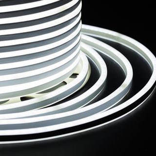 Гибкий Неон LED SMD, компактный 7х12мм, двухсторонний, белый, 120 LED/м, бухта 100м