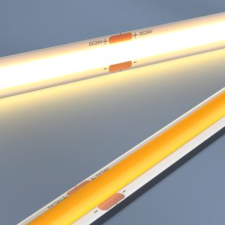 Светодиодная лента COB DLS-480 24V CRI>85 (COB, 10 W/m, 100 lm/W, IP33) Warm White