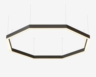 Светодиодный светильник подвесной ARENA8-600 124Вт 4000К Черный
