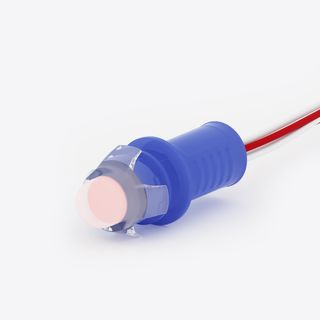 Светодиодный модуль герметичный прозрачный колпачок PIX DL-D9-50LED (12V, 0.2W, 100 Lm, IP65) (красн