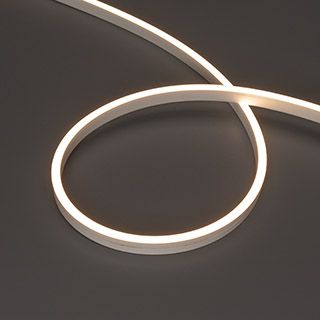 Лента герметичная MOONLIGHT-SIDE-A120-06x12mm 24V Warm3000 (9.6 W/m, IP65, 0,5m, wire x1) (Arlight, 