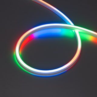 Лента герметичная SPI WAVE-SIDE-DOUBLE-A80-16x15mm 24V RGB PX10 (12 W/m, IP67, 5m, wire x1) (Arlight