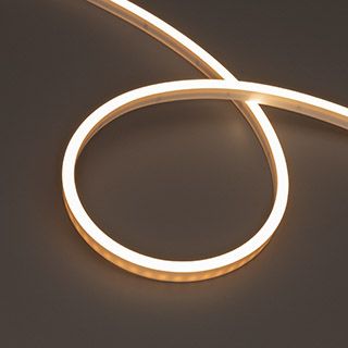 Лента герметичная WAVE-SIDE-PU-A120-06x12mm 24V Warm3500 (8 W/m, IP68, 1m, wire x1) (Arlight, Вывод 