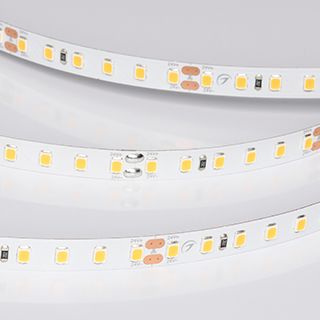 Лента UL-A120-8mm 24V Warm3000 (2 W/m, IP20, 5m) (Arlight, Открытый)