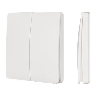 INTELLIGENT ARLIGHT Кнопочная панель KINETIC-801-22-2G-WP-SUF White (No battery, IP67, 433Mhz) (IARL