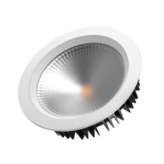 Светодиодный светильник LTD-220WH-FROST-30W White 110deg (IP44 Металл, 3 года)