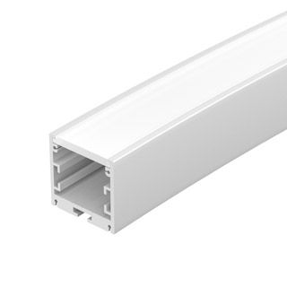 Профиль SL-ARC-3535-D3000-A45 WHITE (1180мм, дуга 1 из 8) (Алюминий)