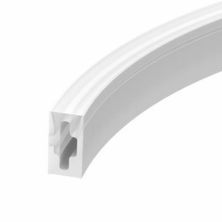 Силиконовый профиль WPH-FLEX-0612-SIDE-S8-20m WHITE (Силикон)