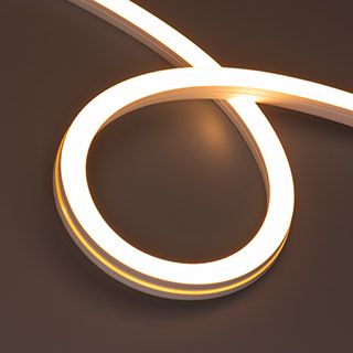 Светодиодная лента герметичная MOONLIGHT-SIDE-X280-16x16mm 24V Warm2300(10 W/m, IP67, 15m, wire x1) 