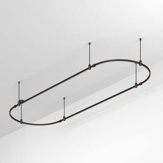 Трек ART-APRIORI-OVAL-ROD-400-3000x1000 (BK) (IP20 Металл, 3 года)