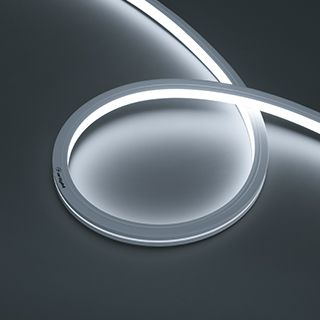 Лента герметичная MOONLIGHT-PRO-TOP-X320-16x16mm 48V White6000 (10 W/m, IP67, 30m, wire x2) (Arlight