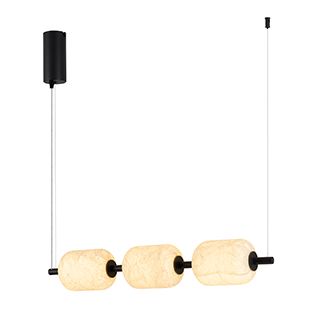 Светильник SP-CARAMELA-HANG-L720-12W Warm2700 (BK, 360 deg, 230V) (Arlight, IP20 Натуральный шелк, 3