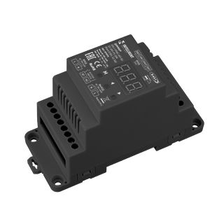 INTELLIGENT ARLIGHT Диммер DALI-TRIAC-601-82-D2-DRI-PS-DIN Black (230V, 1x1.5A) (IARL, IP20 Пластик,